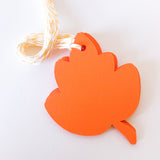 Blank Leaf Shaped Tags with Twine - Simple Leaf