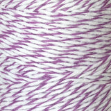 Purple Striped Baker's Twine