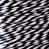Black Striped Baker's Twine
