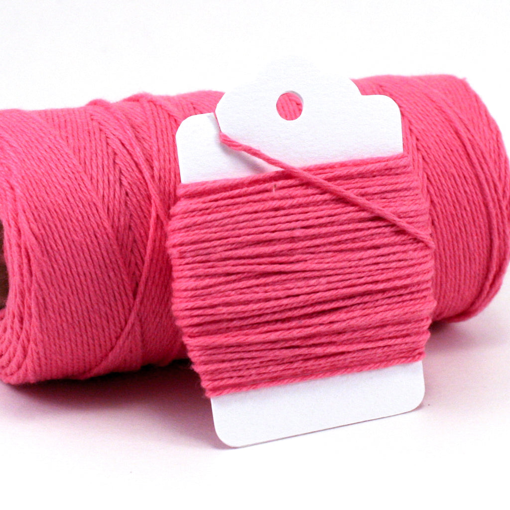 Dark Pink Solid Baker's Twine - 4-ply thin cotton twine