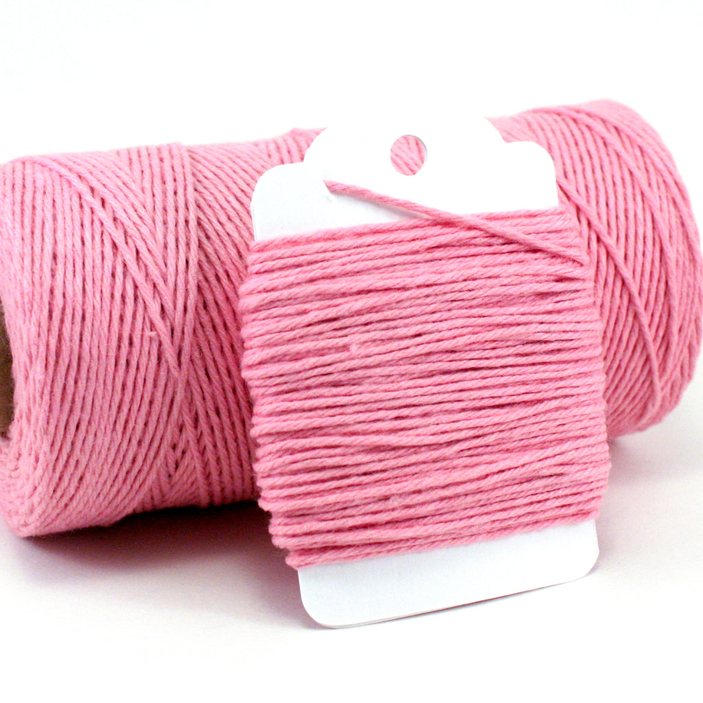 Dark Pink Solid Baker's Twine - 4-ply thin cotton twine – Sprinkled Wishes