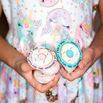 Pastel Donut Valentine Treat Bag Tags