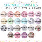 Striped Twine Color Chart