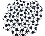 Soccer ball table confetti for parties