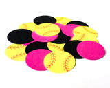Softball Table Confetti