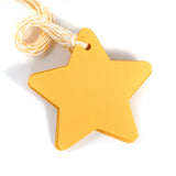 Blank Star Shaped Tags with Twine