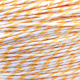 Yellow Striped 4-ply baker's twine - twisted yellow and white strands - 100% cotton and made in the USA